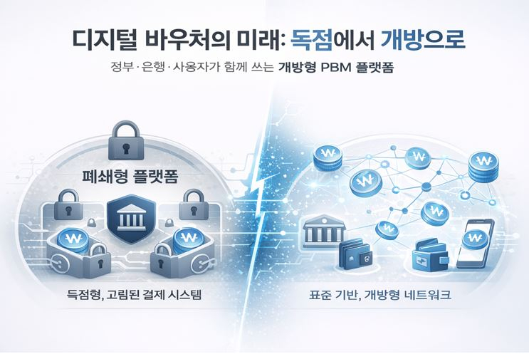 [토큰포스트 칼럼] 디지털 바우쳐의 미래 : 독접 플랫폼을 넘어 개방형 생태계로.