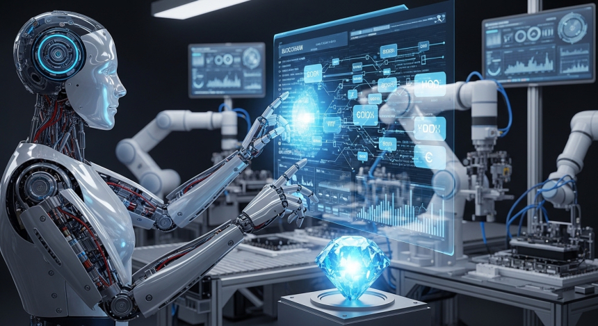  2026년, 블록체인 기반 '머신 경제' 본격 개화…AI·로봇과 온체인 연결 가속