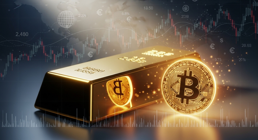  90% 급등한 금값… 비트코인, '디지털 보완재'로 밀려났다