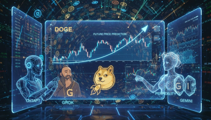 도지코인(DOGE), 2026년 신기록 가능성 두고 AI 전망 엇갈려…최고 0.74달러까지 거론