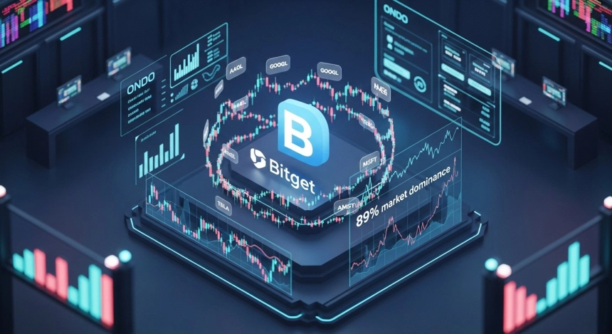 비트겟, 온도 기반 토큰화 주식 거래 점유율 89% 기록