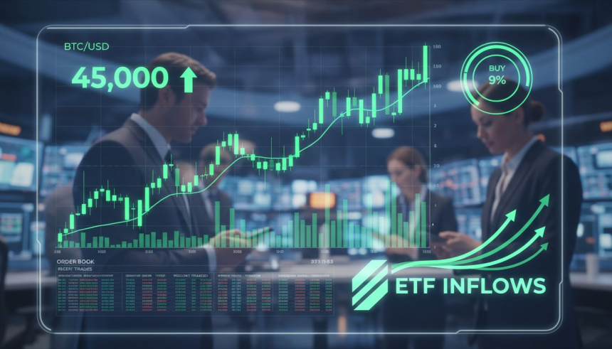 비트코인 상승, 베네수엘라 아닌 ETF·기관 수요가 주인공…1월 2일에만 5억 달러 유입
