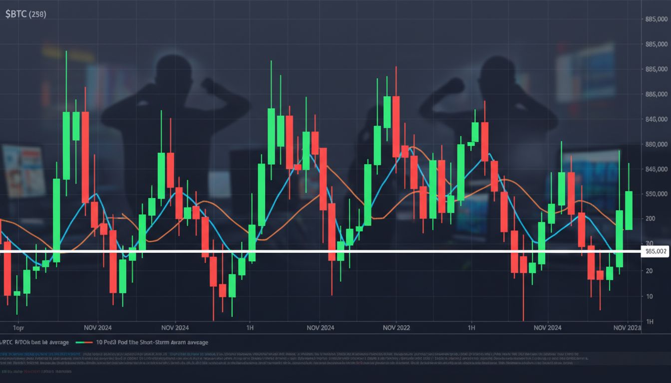 비트코인 단기 투자자 수익성 '적전'…8만 5천 달러 지지 여부 주목