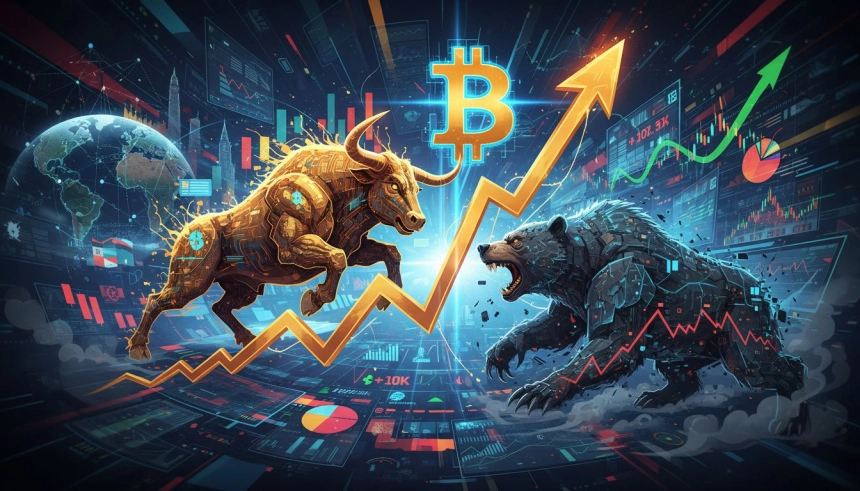 비트코인 $BTC, 2026년 초 강세 출발…“황소장 재개 vs 대폭락 경고” 엇갈린 전망