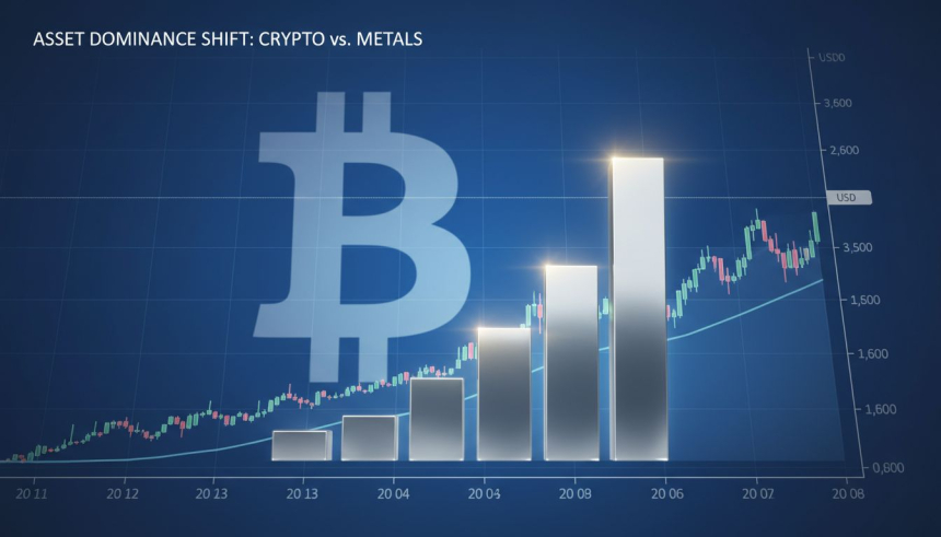  비트코인($BTC), 실버 급등에 밀려 주도권 상실… 기술적 하락 신호도 가시화