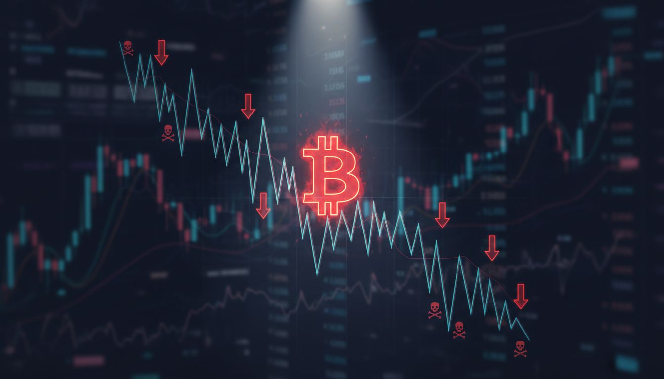 비트코인(BTC), 최대 50% 추가 하락 가능성…“4만 달러까지 내려갈 수도”
