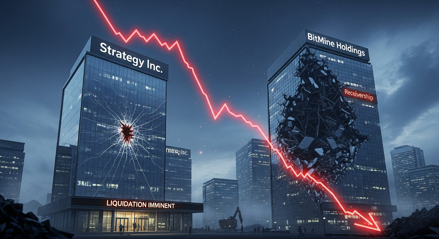 8억 달러 청산·60억 달러 손실… 비트코인 급락에 스트레티지·비트마인 직격탄