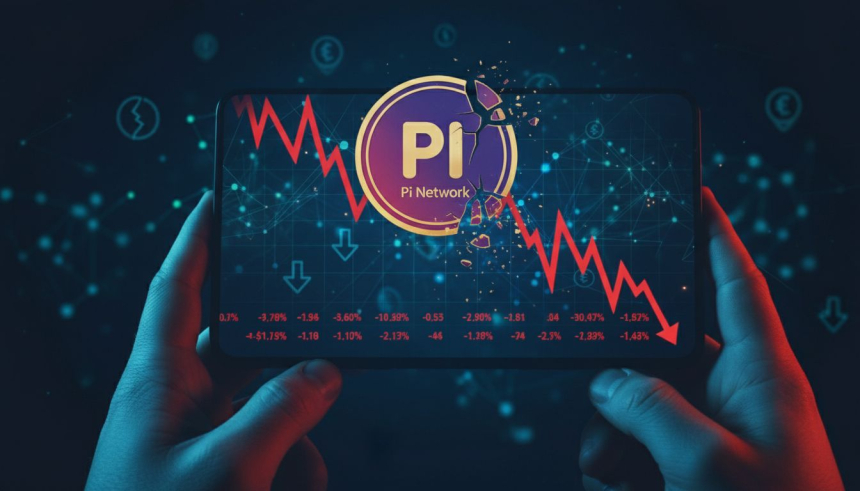  94.5% 폭락… 파이코인, 기술 업데이트에도 '사상 최저가'