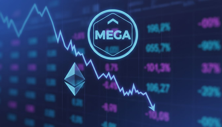  24시간 만에 -20% 급락… MEGA 토큰, '10억 달러 시총' 붕괴 위기