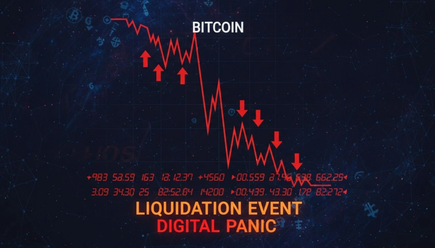5분 만에 3,000달러 폭락…비트코인 등 25억 달러어치 청산
