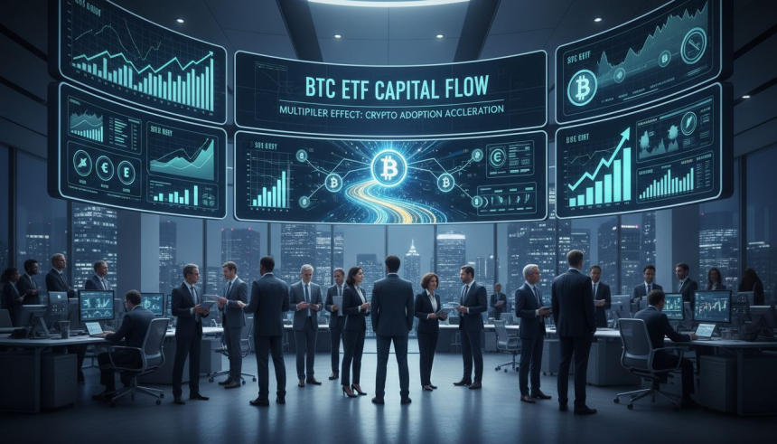  비트코인, ETF 수요 폭발에 '멀티플라이어 효과' 작동…2026년 40조 원 유입 전망