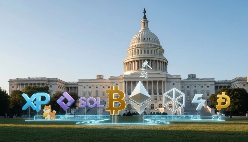 미 상원, XRP·솔라나·도지코인까지 ETF 허용 추진…비트코인 수준 규제 도입
