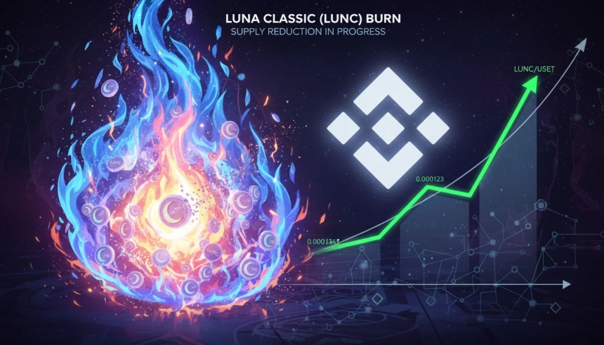바이낸스, 루나 클래식 5,296억개 소각…LUNC 하루 새 24% 급등