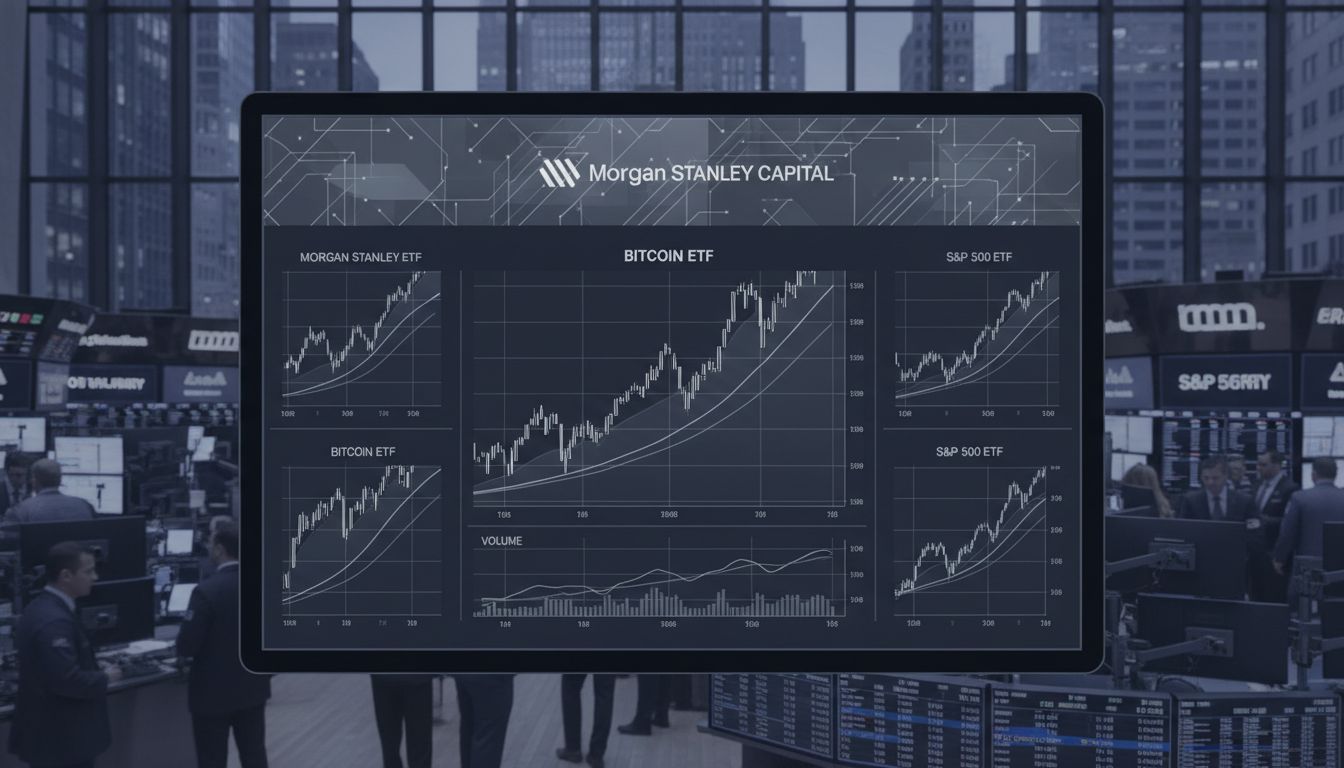 그레이스케일 '비트코인 미니 ETF', 모건스탠리 거래소 상장…7조 달러 운용 자금 향한 문 열렸다