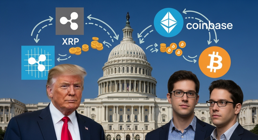  리플·코인베이스·a16z, 美 PAC에 2,400억 원 후원…'친크립토 정계 진출' 본격화