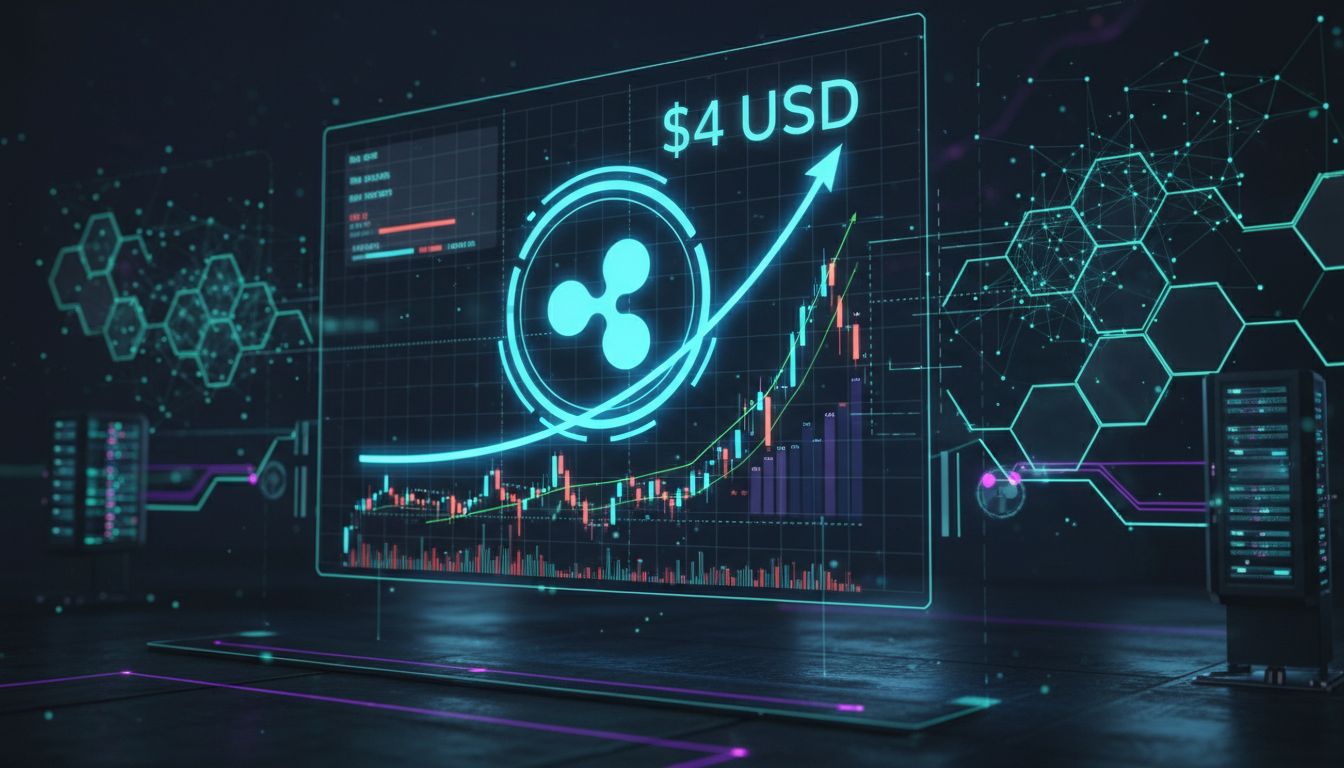 XRP, 1.85달러 지지하며 상승 지속…장기 목표 4달러 ‘실사용 기반’ 기대