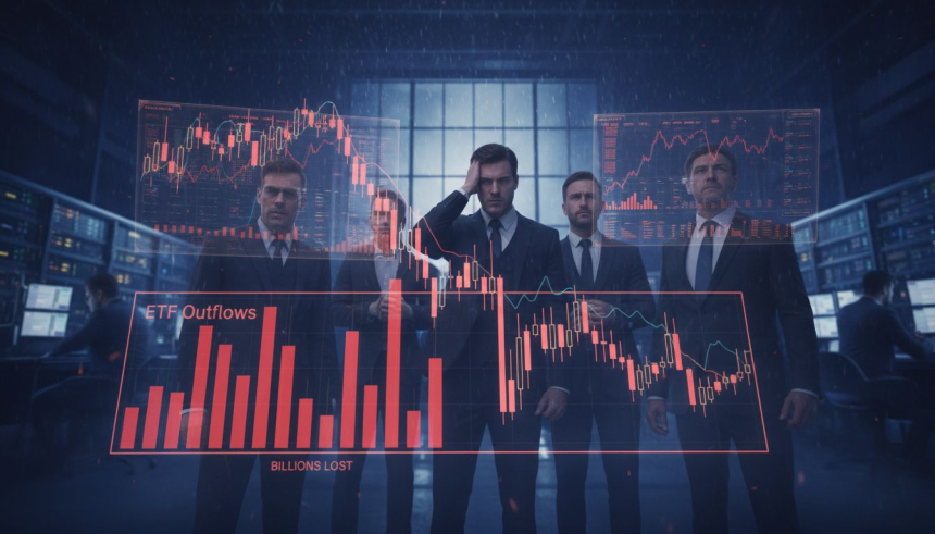  13억 달러 순유출… 비트코인 ETF, '단기 하락' 경고음 커진다