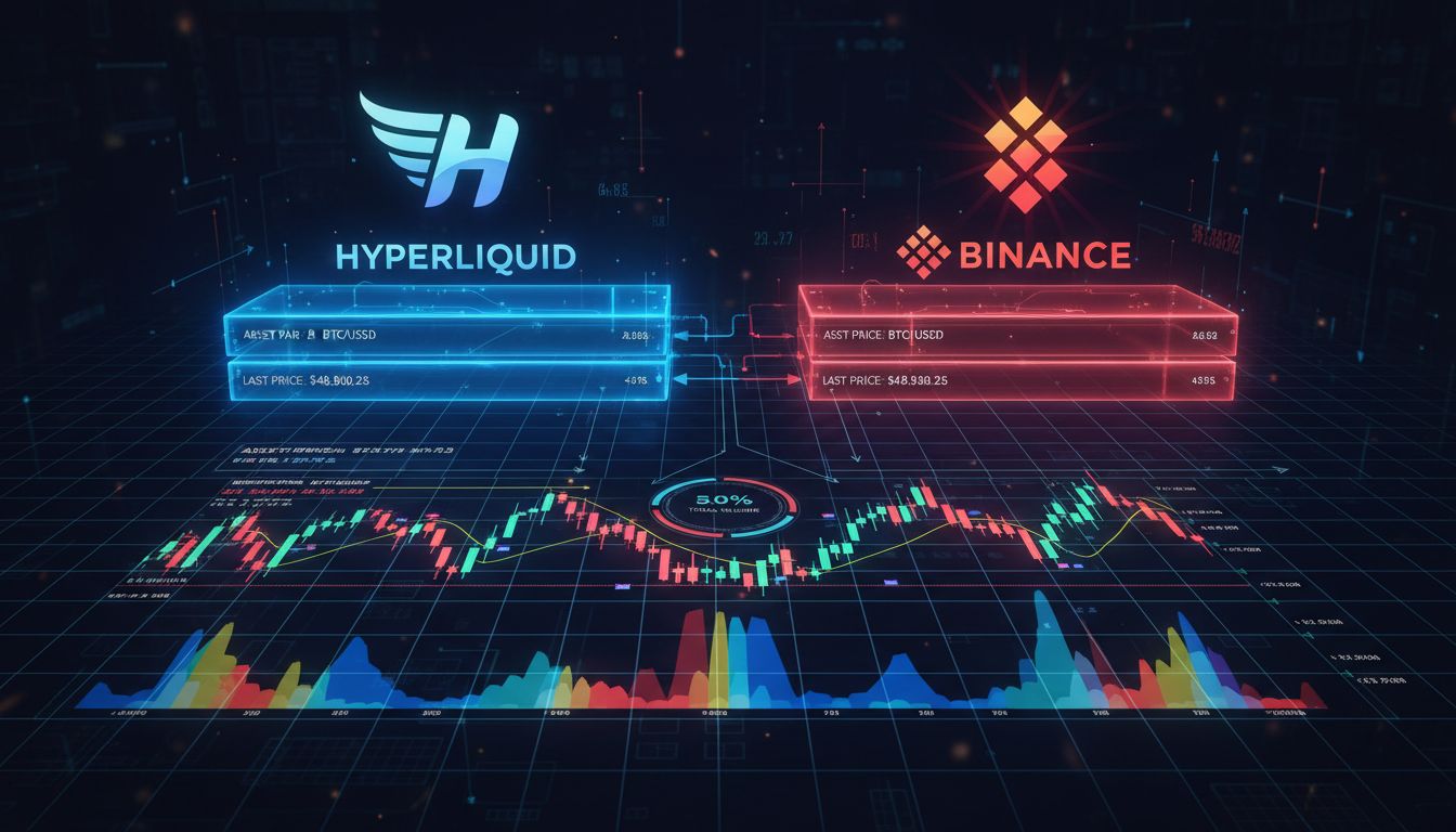 하이퍼리퀴드, 유동성 기준서 바이낸스 추월…'실제 체결력'에는 의문 제기