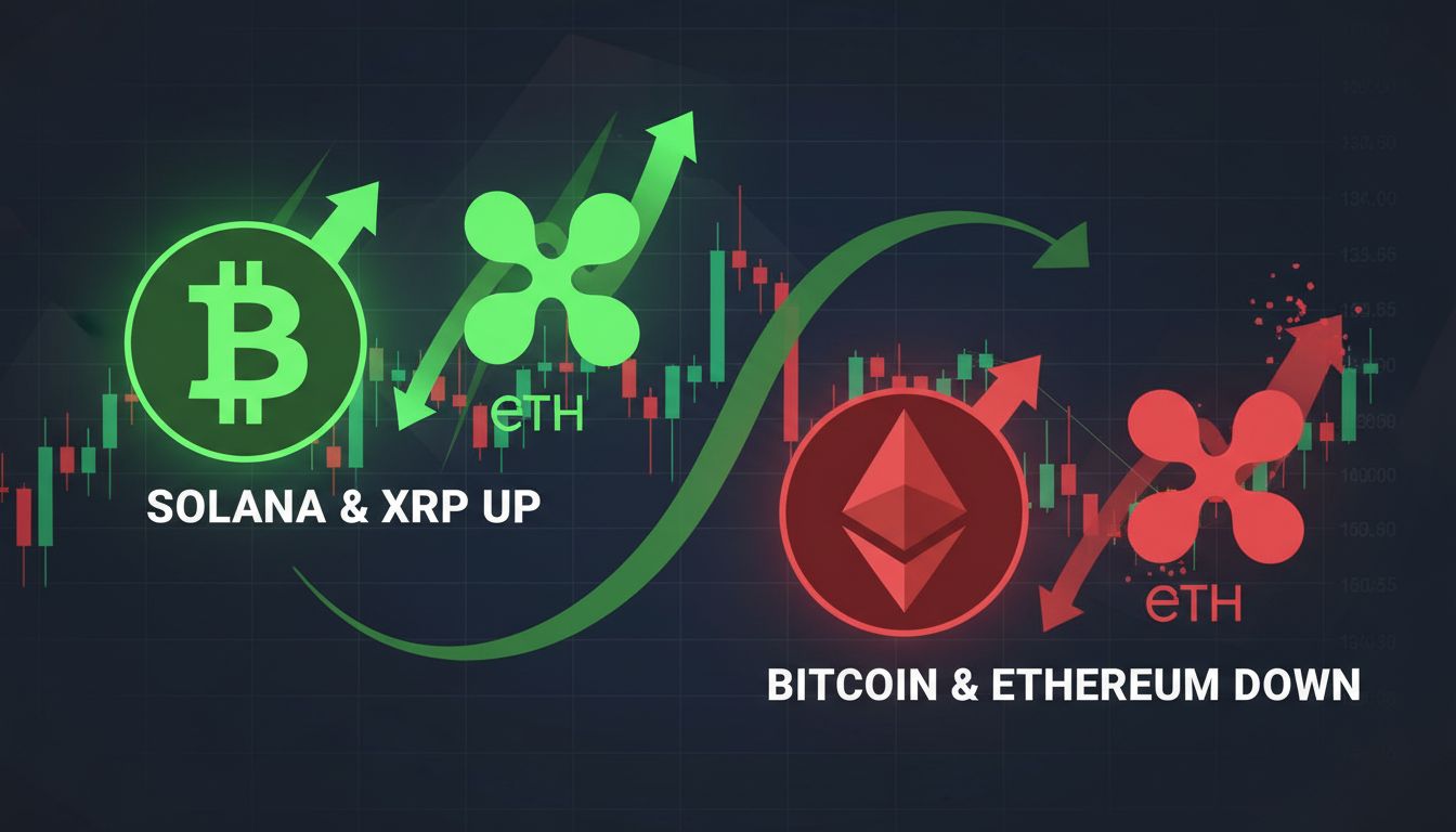 비트코인·이더리움 ETF 하루 새 1.4조 순유출…솔라나·XRP는 반등세