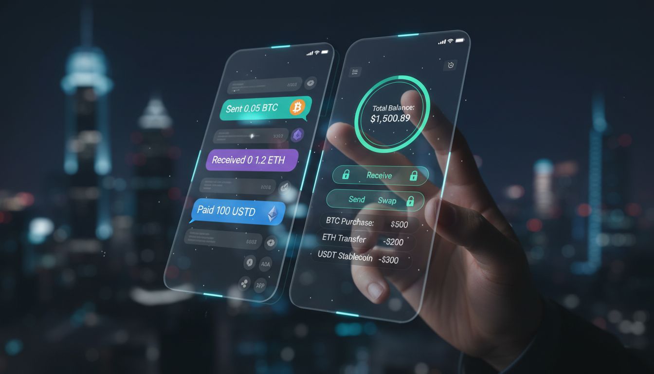 지갑과 메신저 결합한 믹신, 암호화폐 실시간 거래 경험 바꾼다