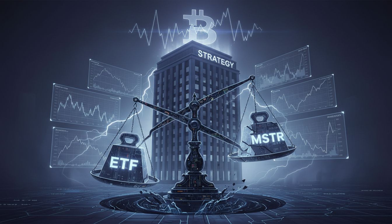 스트래티지, 자금 조달 부담에 비트코인($BTC) 매수 여력 약화... ETF로 무게 이동