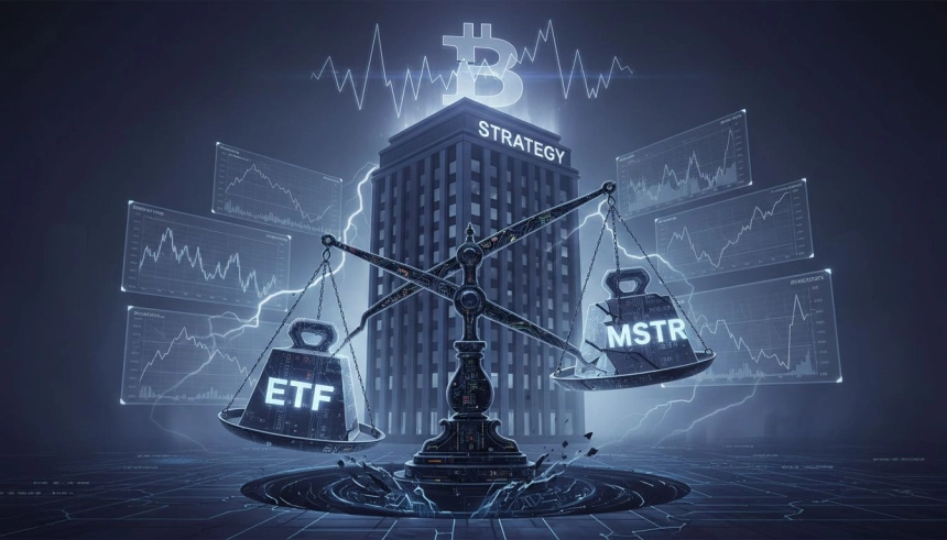 스트래티지, 자금 조달 부담에 비트코인($BTC) 매수 여력 약화... ETF로 무게 이동