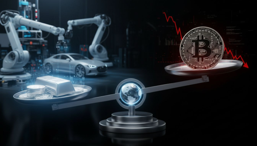  200% 급등 vs 34% 하락… 실버·비트코인, 대안자산의 '엇갈린 운명'