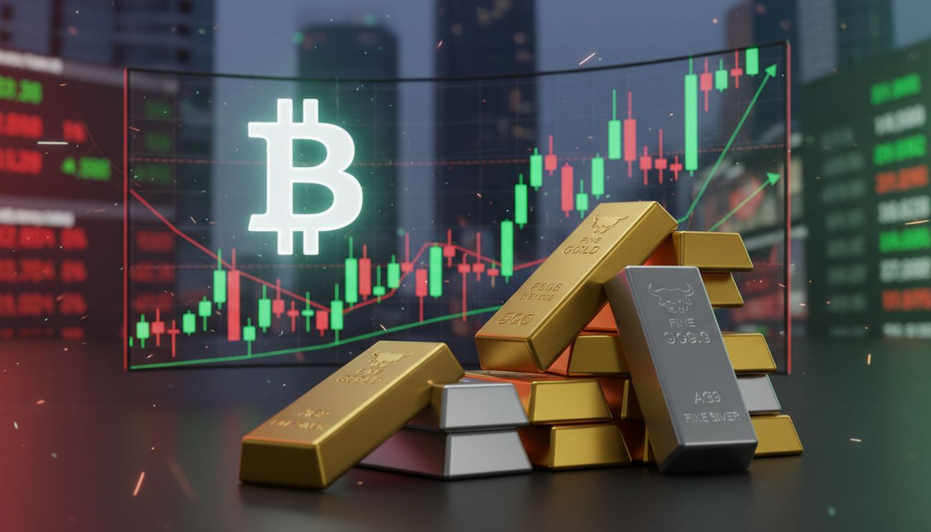 비트코인 $BTC 9만 달러 횡보…금·은은 사상 최고가 돌파