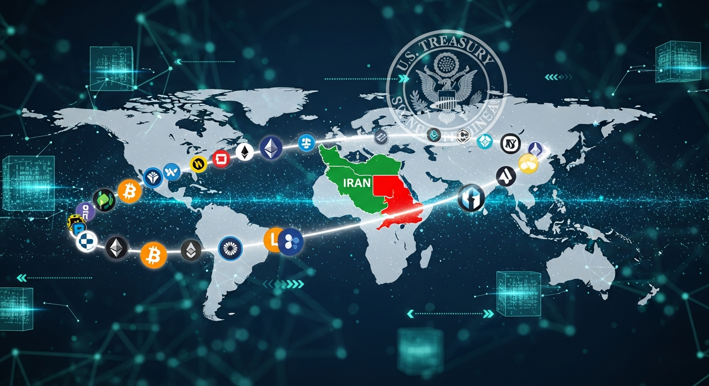 940억 달러 거래 적발… 미 재무부, 이란 연계 암호화폐 거래소 첫 제재