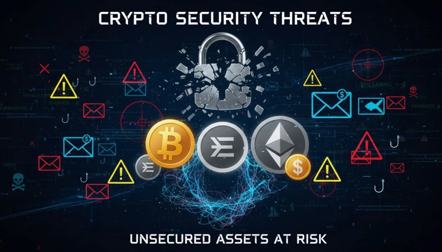 암호화폐 피싱 피해 83% 급감…시장 침체 속 보이지 않는 위협은 증가