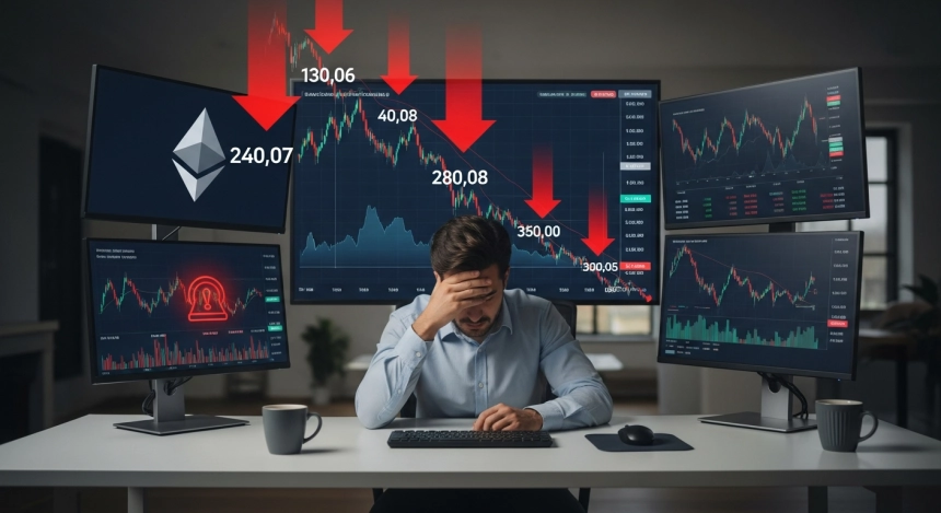 43억 달러 손실… 비트마인, 이더리움 급락에 '6조 원 평가손' 직격탄