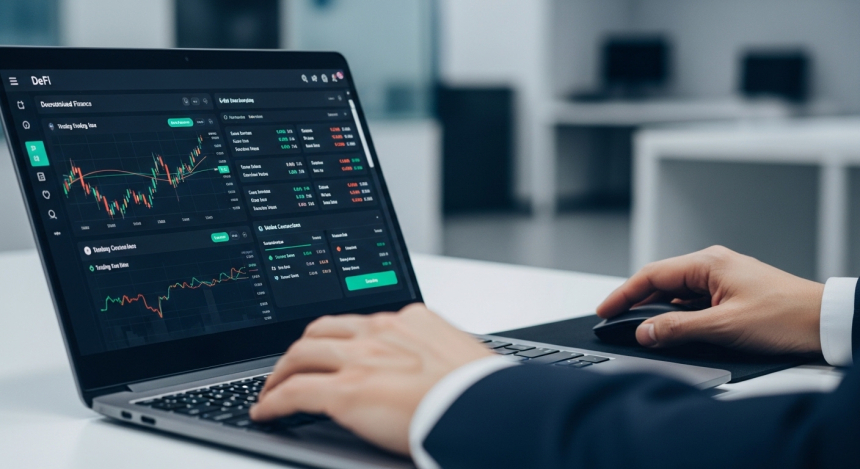  디파이 수익, 블록체인보다 5배 많아…크립토 산업 '앱 중심 구조'로 재편