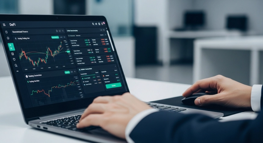 디파이 수익, 블록체인보다 5배 많아…크립토 산업 '앱 중심 구조'로 재편