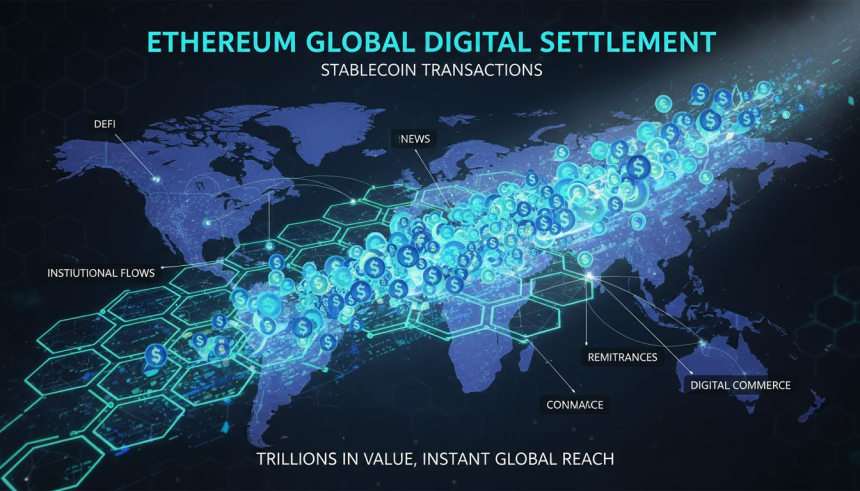 이더리움, 스테이블코인 전송액 8조 달러 돌파…사상 최고치 경신