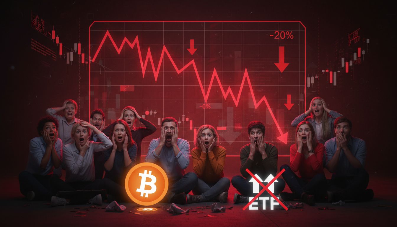 8억 1,787만 달러 순유출… 비트코인 ETF, 2025년 이후 '최악의 하루'
