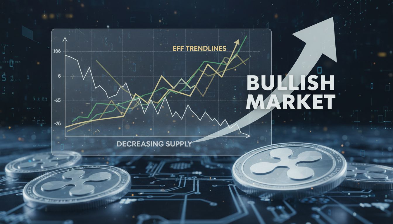XRP 거래소 공급량 8년래 최저…ETF 유입 속 가격 반등 기대 커져