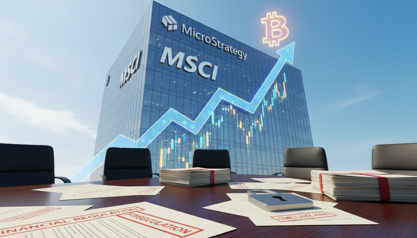 MSCI, 비트코인 기업 지수 유지 결정…스트레티지($MSTR) 6% 급등에도 자금 조달 부담 가중
