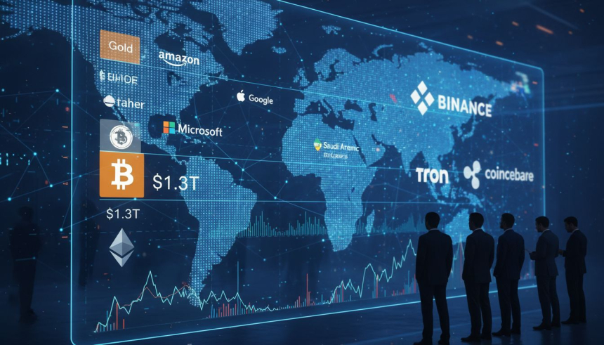  1조 6,746억 달러 시총에도… 비트코인, 글로벌 자산 순위 '11위'로 밀려