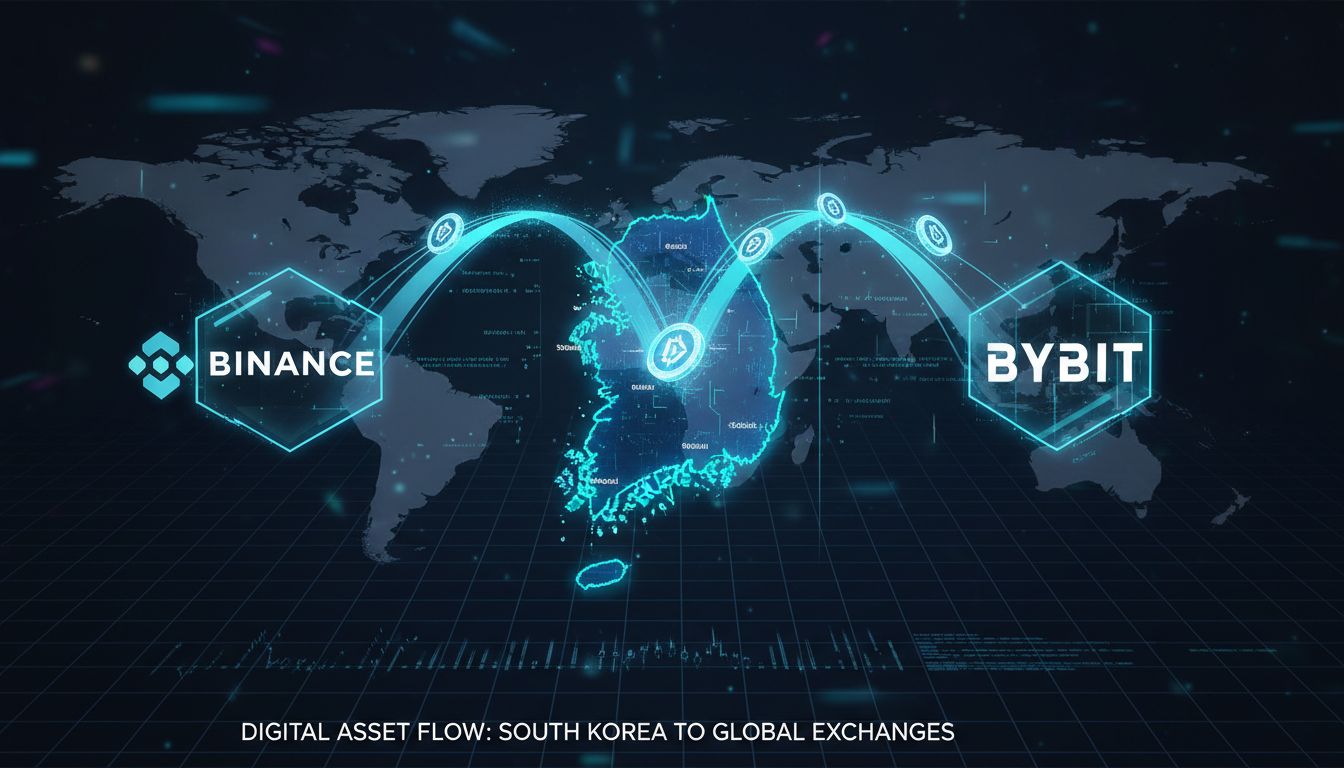 2025년 韓 암호화폐 자금 160조 원 이탈…해외 거래소로 '탈한국' 본격화