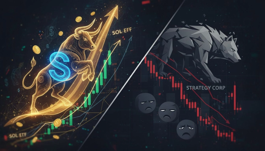 솔라나(SOL) ETF에 13억 달러 유입…비트코인 대량 매수한 스트레티지, 주가는 반토막