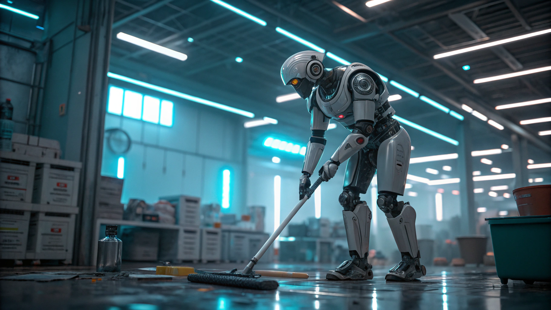 中, 인간형 로봇 훈련에 수백 명 투입… AI 경쟁에 '몸' 달았다