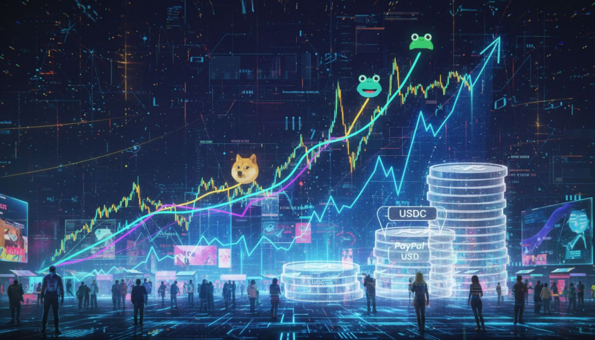 솔라나 스테이블코인 시총 2배 급증…밈코인 활황에 2,177조 원 돌파