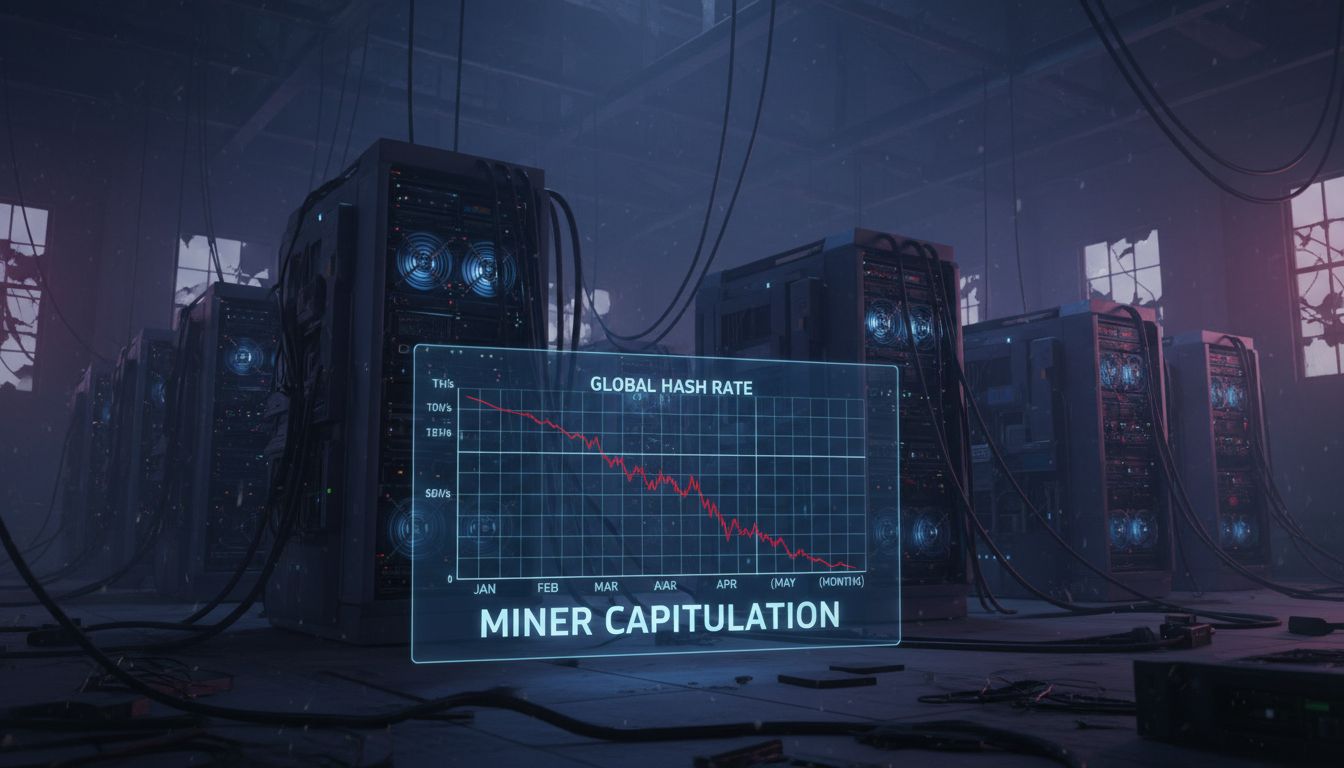 비트코인 해시레이트 석 달 만에 최저…채굴자 이탈 본격화