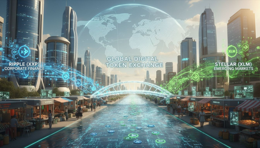  XRP·스텔라(XLM), 경쟁 아닌 역할 분담…글로벌 금융 인프라로 재편