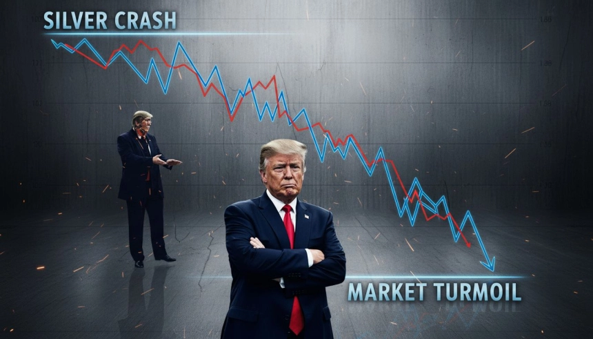 1조 8,100억 달러 증발…은, 트럼프 연준 지명에 '35% 폭락'