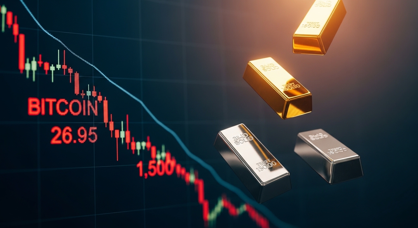 82,859달러까지 하락한 비트코인… '금→BTC' 자산 이동 당분간 어렵다