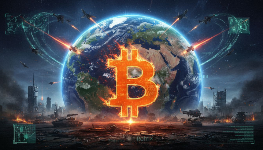  최대 -50% 급락 가능성… '제3차 세계대전' 시나리오에 비트코인 긴장 고조