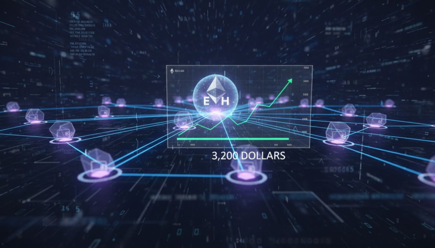  이더리움($ETH), 온체인 활동 45% 증가…3,200달러 지지선 굳히나