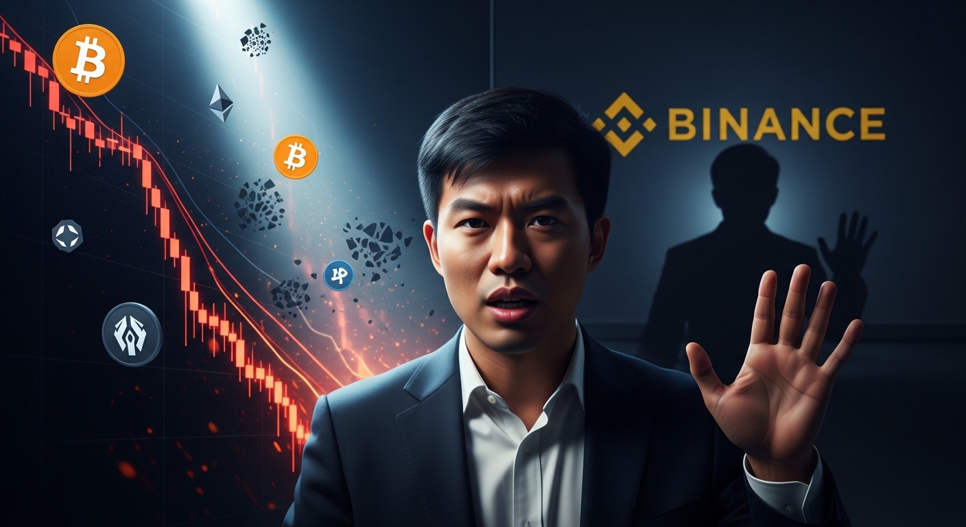 190억 달러 청산사태… 바이낸스 배후설에 찌펑 자오 '정면 반박'