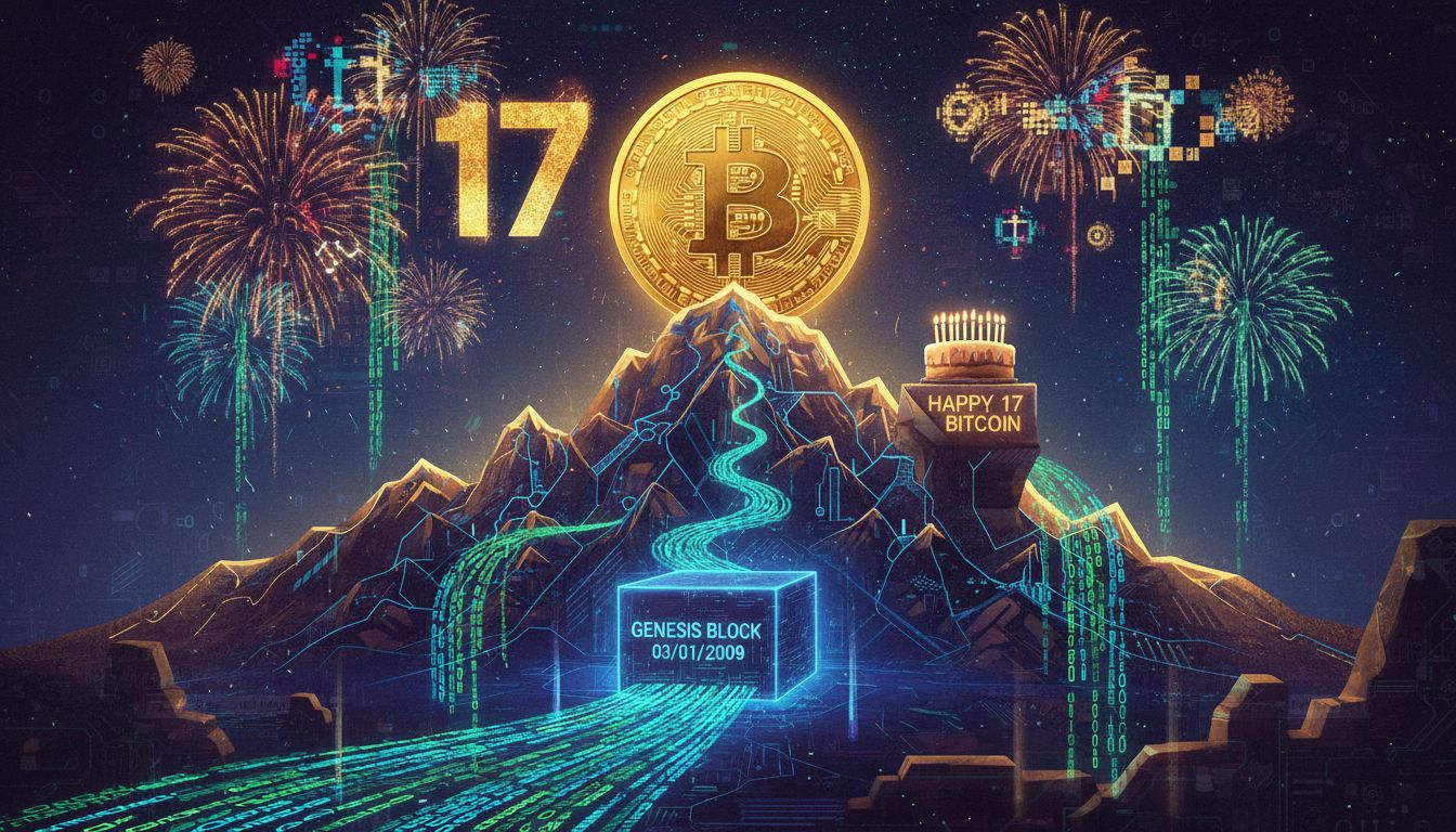 비트코인 17주년… 범죄자 돈에서 ‘디지털 금’으로, 제도권 금융 중심에 섰다